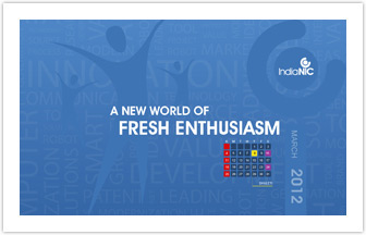 IndiaNIC Wallpaper Blue