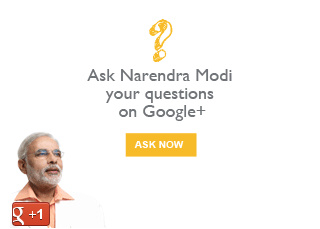 Narendra Modi's Google Plus Hangout