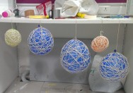 Making of the String Lamp