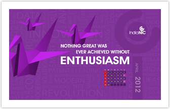 IndiaNIC Wallpaper Purple