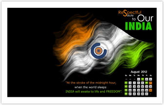 IndiaNIC August Wallpaper