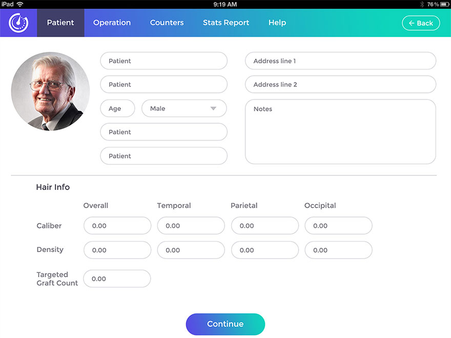 Graft Calculator Patient