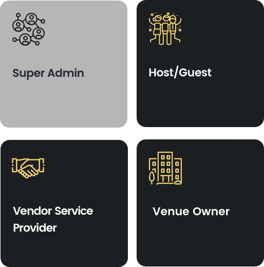 identifying users for event planner app